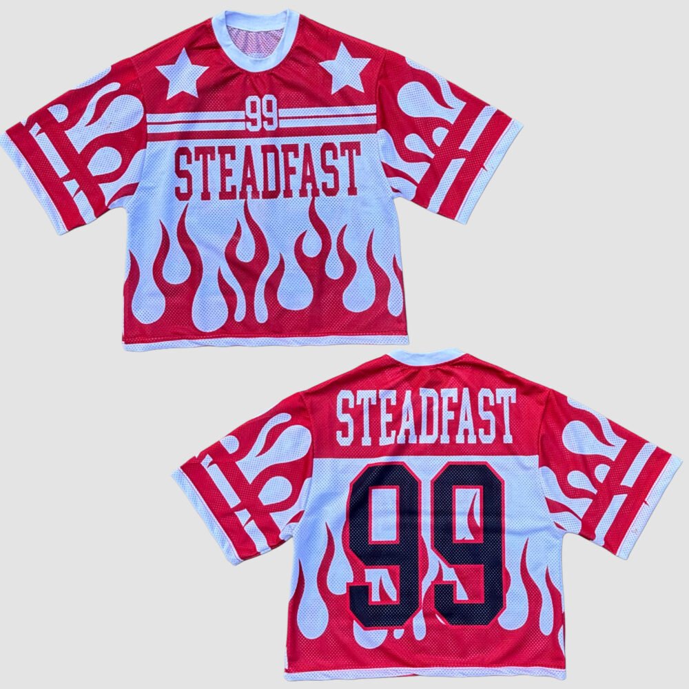 Steadfast Flame Red