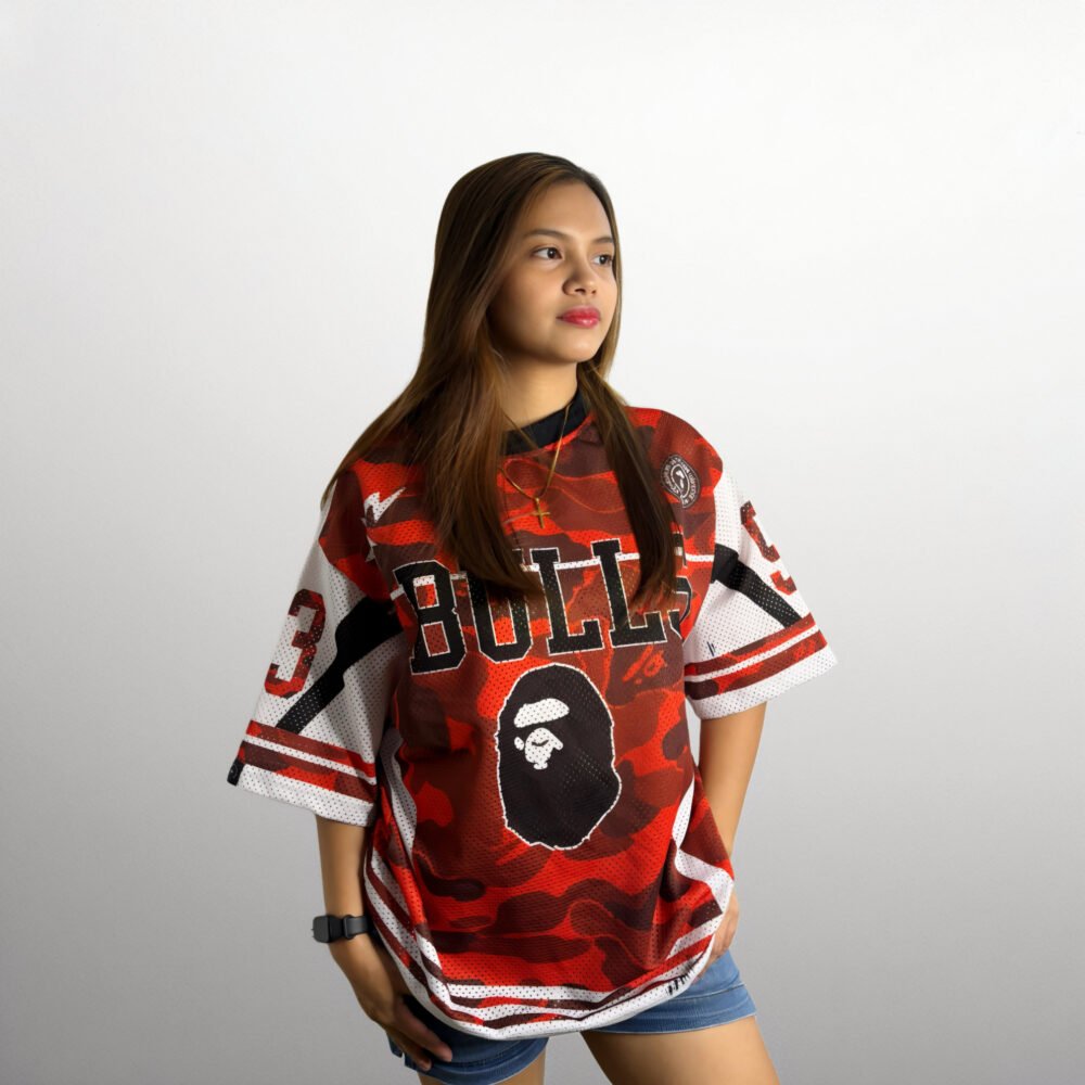 Bulls Bape Red - Image 2