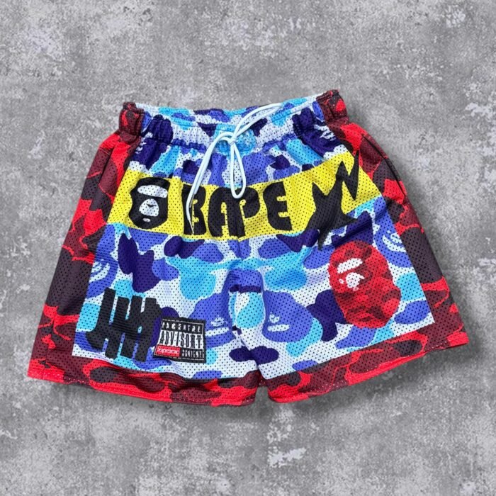 Bape Blue Red