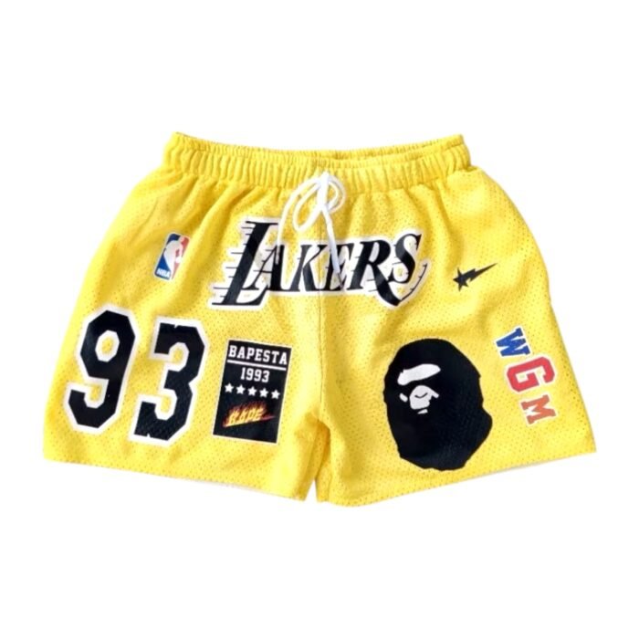 Lakers Yellow Bape
