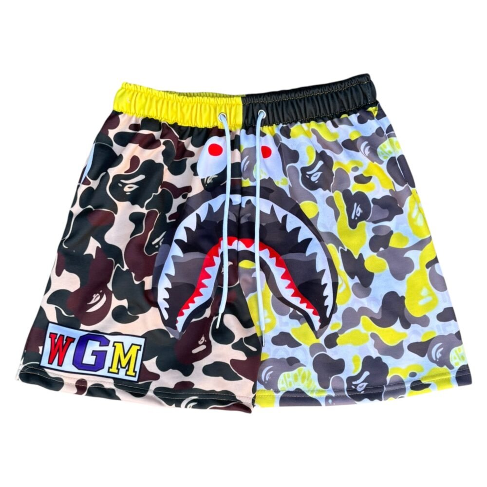 Bape Camo Yellow Gray
