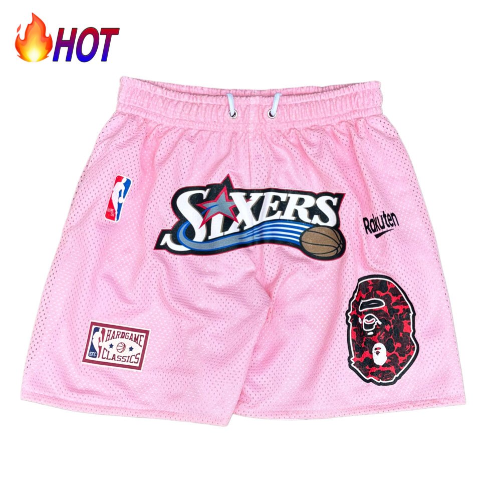 Sixers Pink Bape