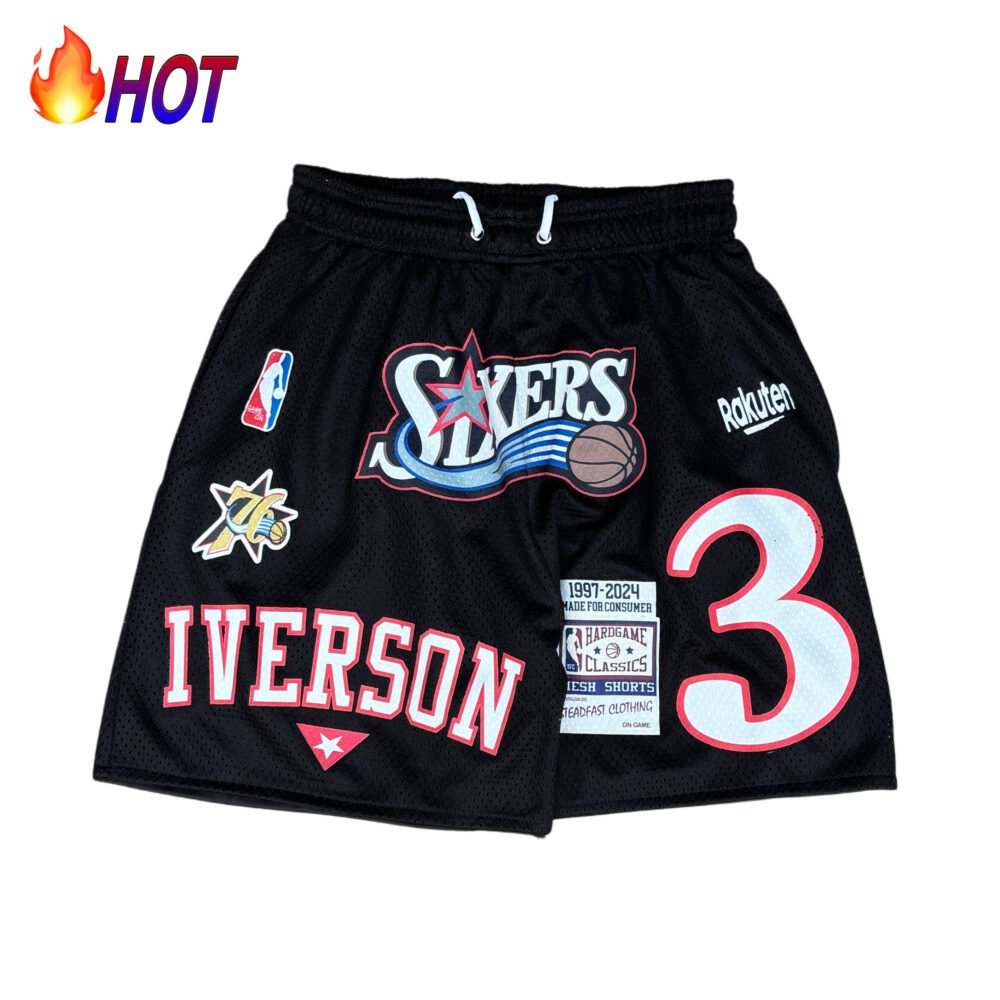 Sixers Iverson Black