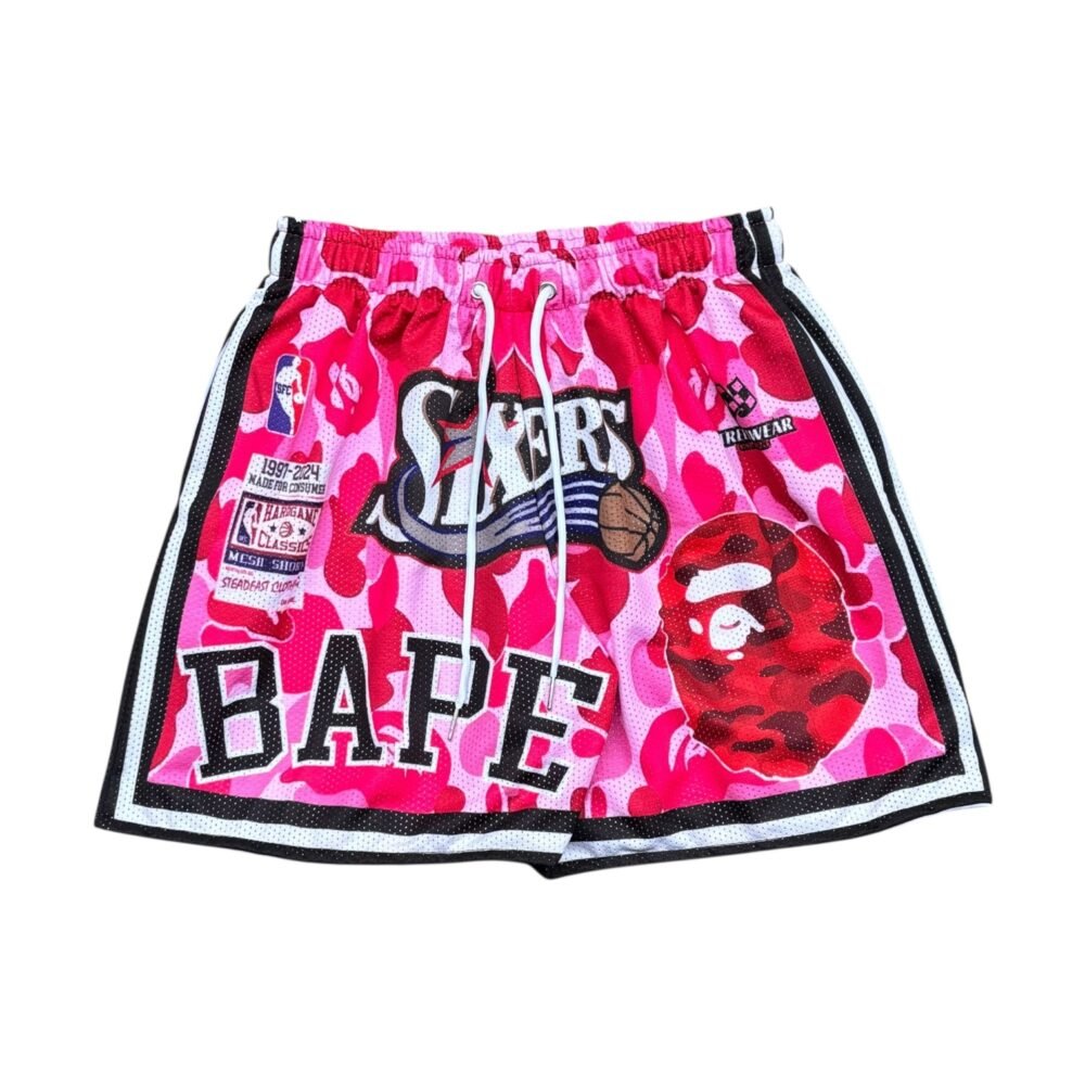 Sixers Bape Pink
