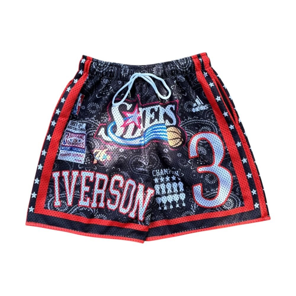Sixers Iverson Black