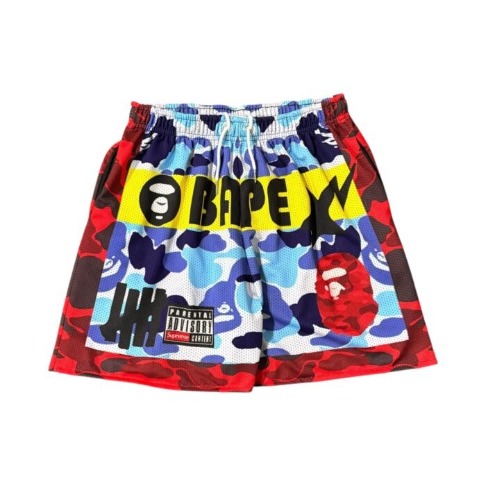 Bape Blue Red