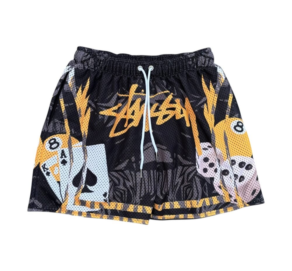 Stussy Black Yellow
